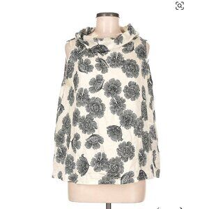 Bryn Walker Etta Cowl Sleeveless Top M